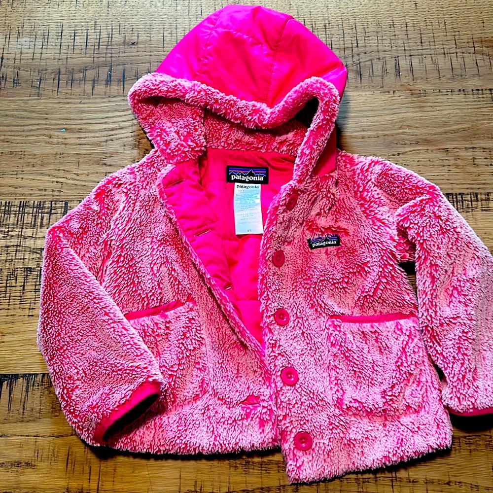 4T Patagonia pink jacket
